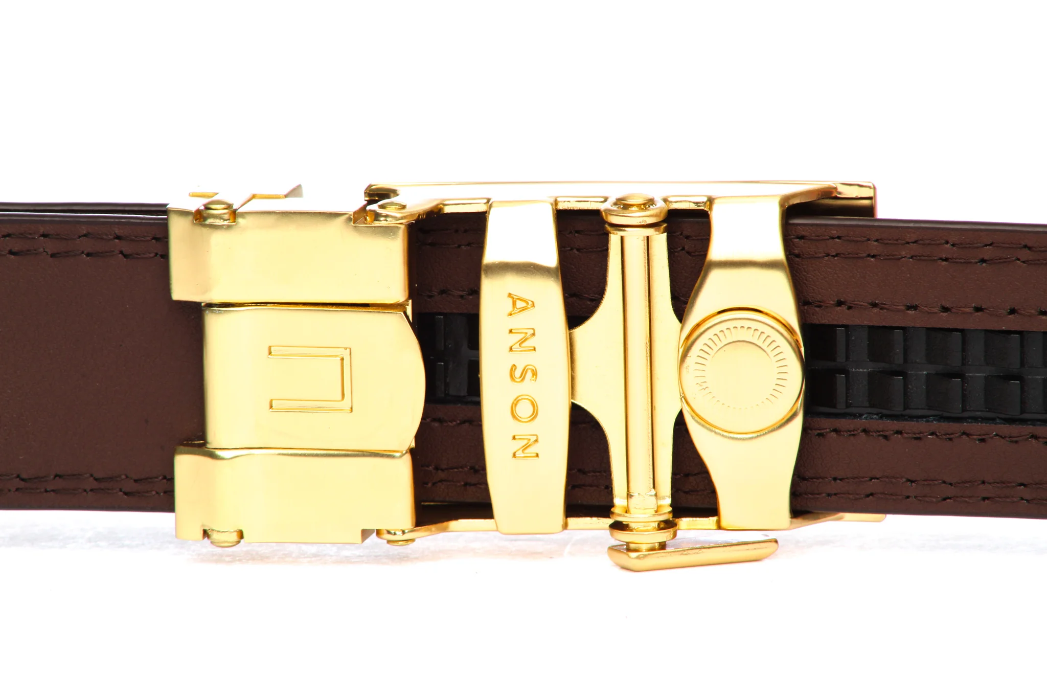 1.25" Classic Buckle in Matte Gold - Image 2