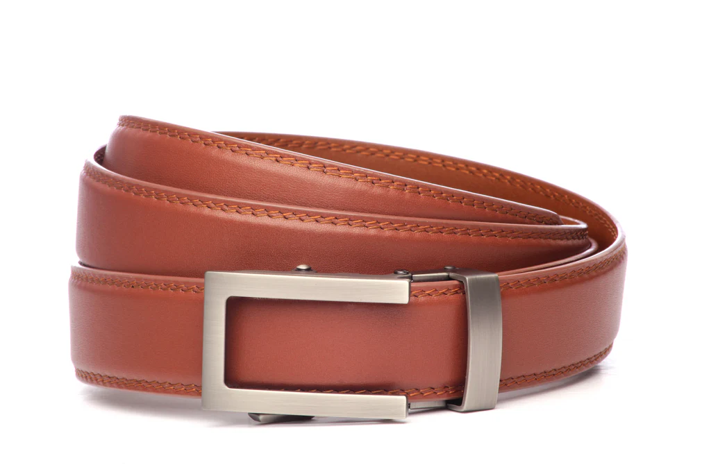 1.25" Cognac Leather w/ buckle... - Image 2