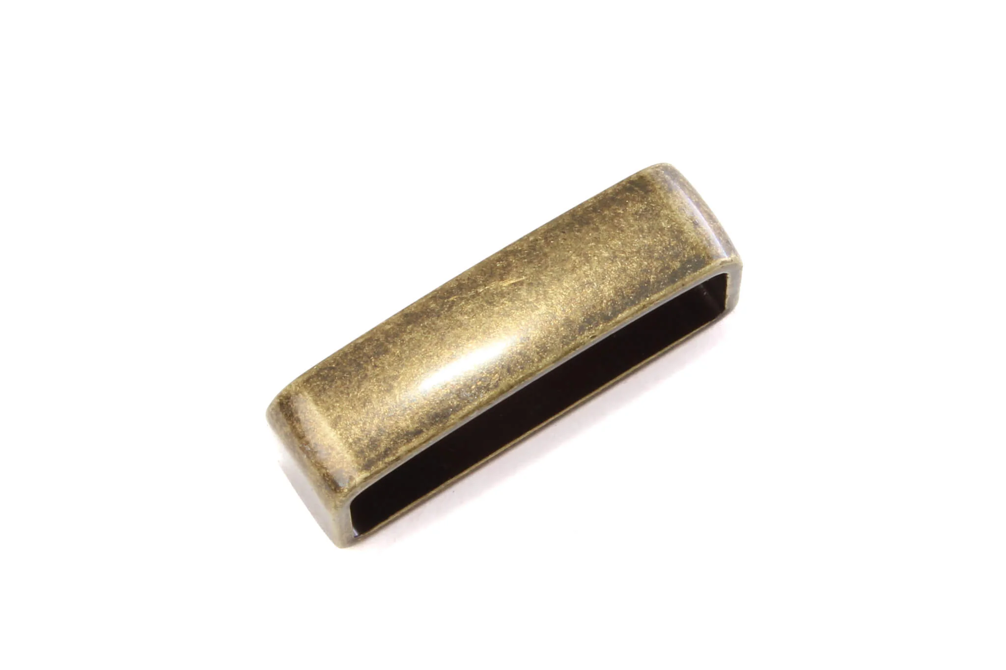 1.25” Metal Loop in Antiqued Gold - Image 2