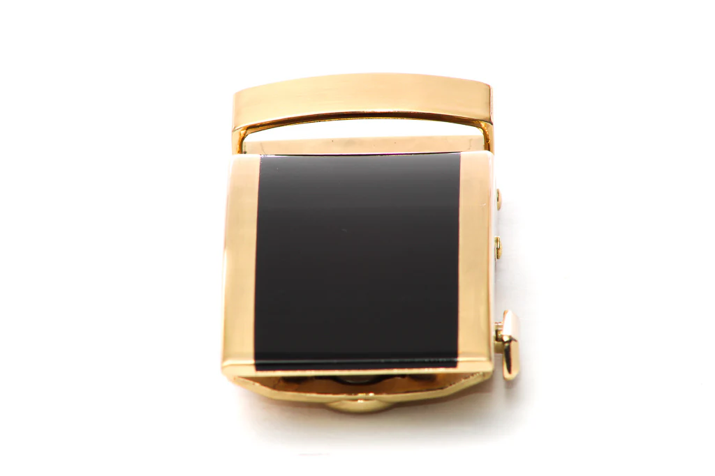1.25" Onyx Buckle in Gold - Image 2