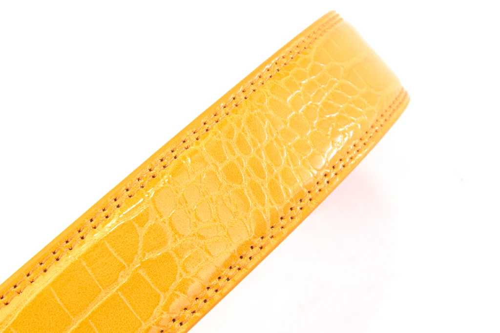 1.25" Orange Faux Gator Strap - Image 2