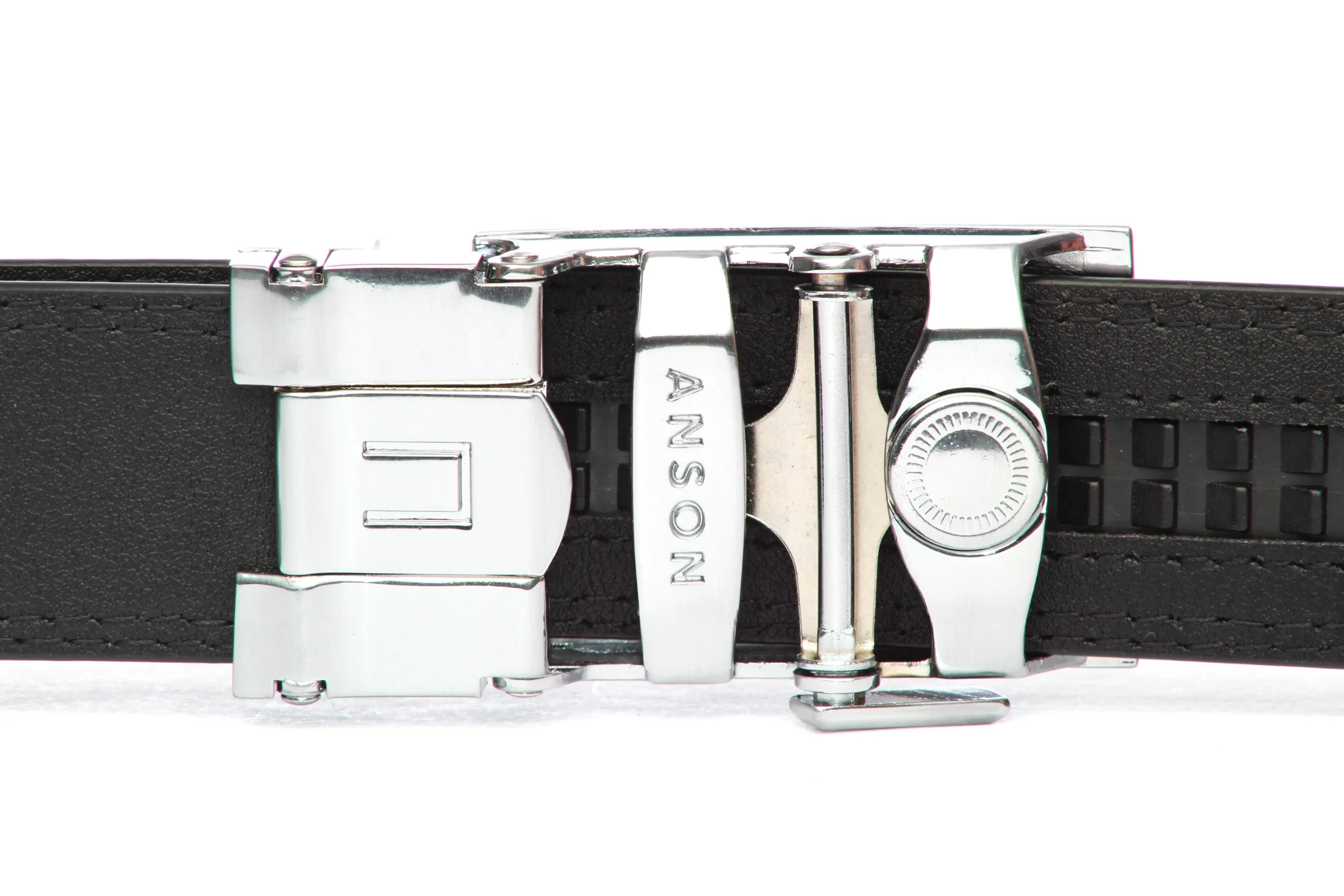 1.25" Traditional Buckle in Silver - Image 2