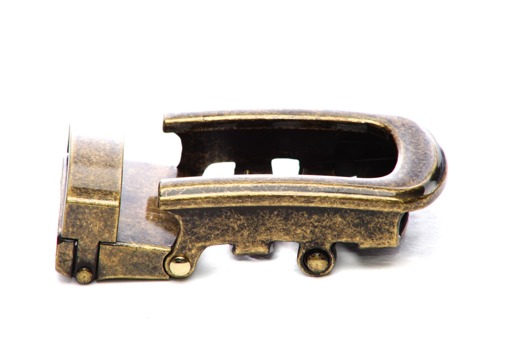 1.25" Traditional with a Curve in Antiqued Gold - Image 2