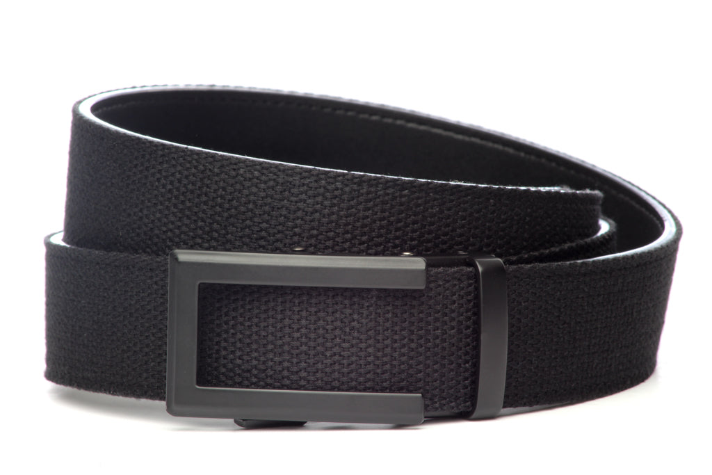 1.5" Black Canvas w/buckle - Image 4