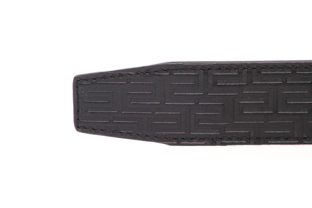 1.5" Black Vegetable Tanned Leather - Signature Strap - Image 2
