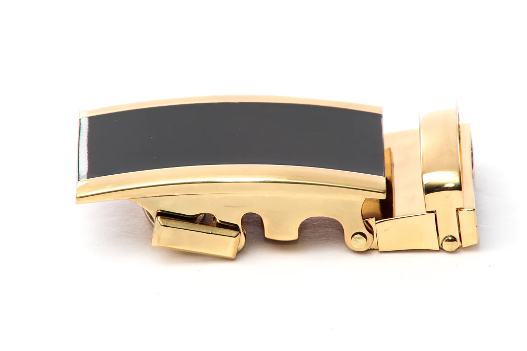 1.5" Onyx Buckle in Gold - Image 2