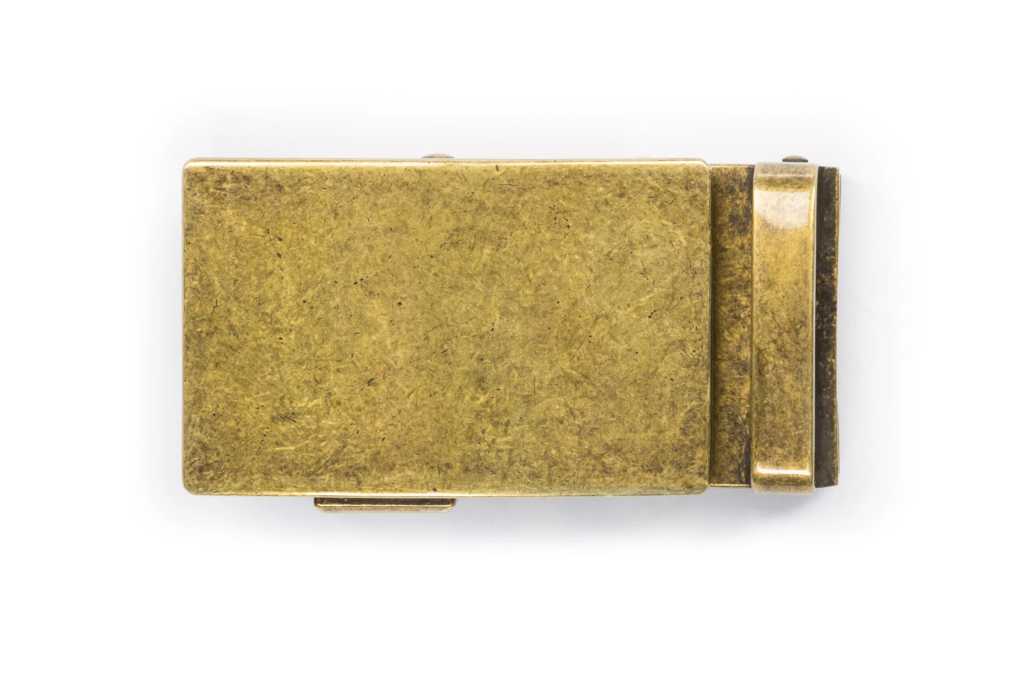 1.5" Classic Buckle in Antiqued Gold - Image 2