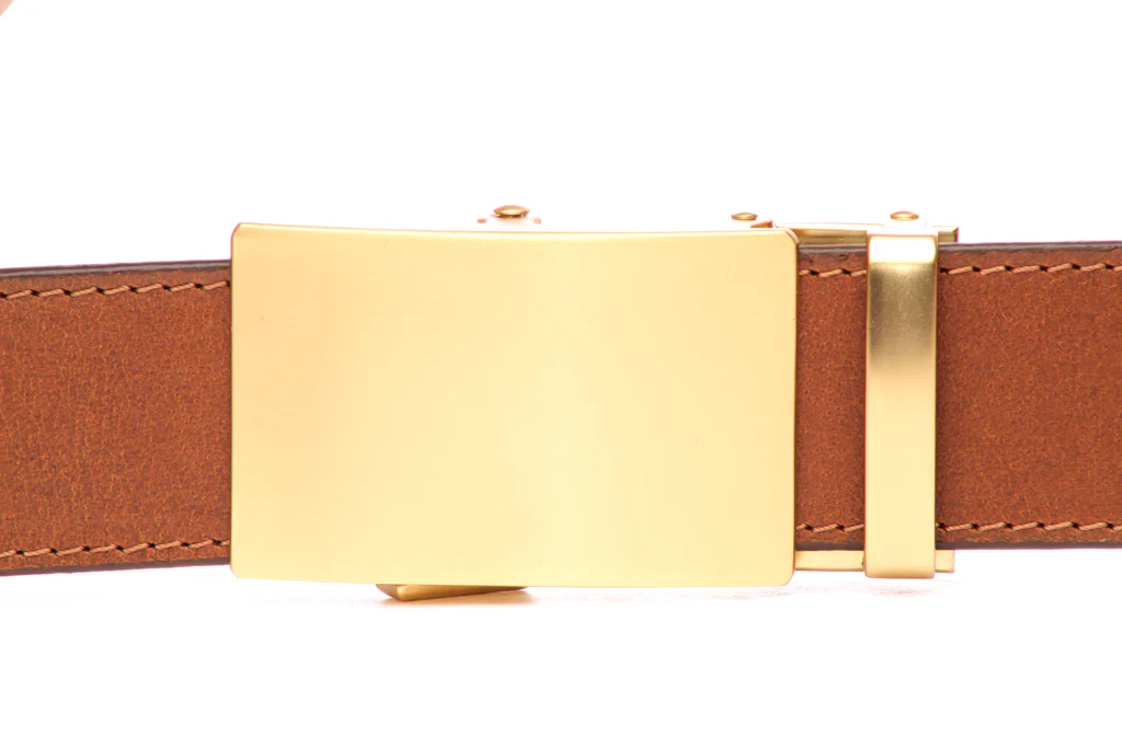1.5" Classic Buckle in Matte Gold - Image 2