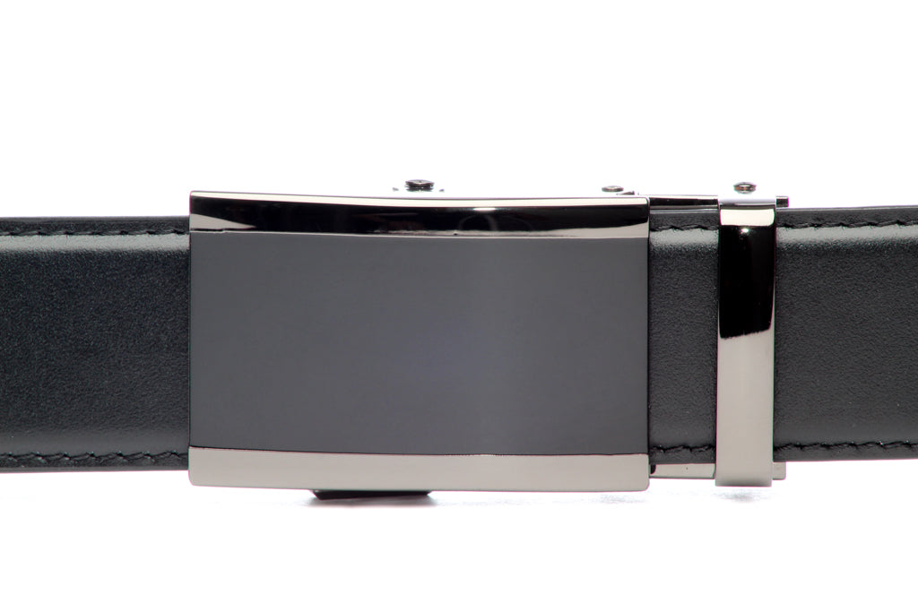 1.5" Onyx Buckle in Smoked Gunmetal - Image 2