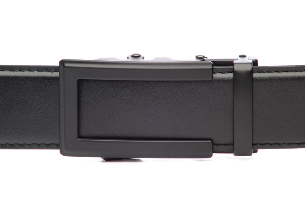 1.5" Traditional Buckle in Black - Image 2