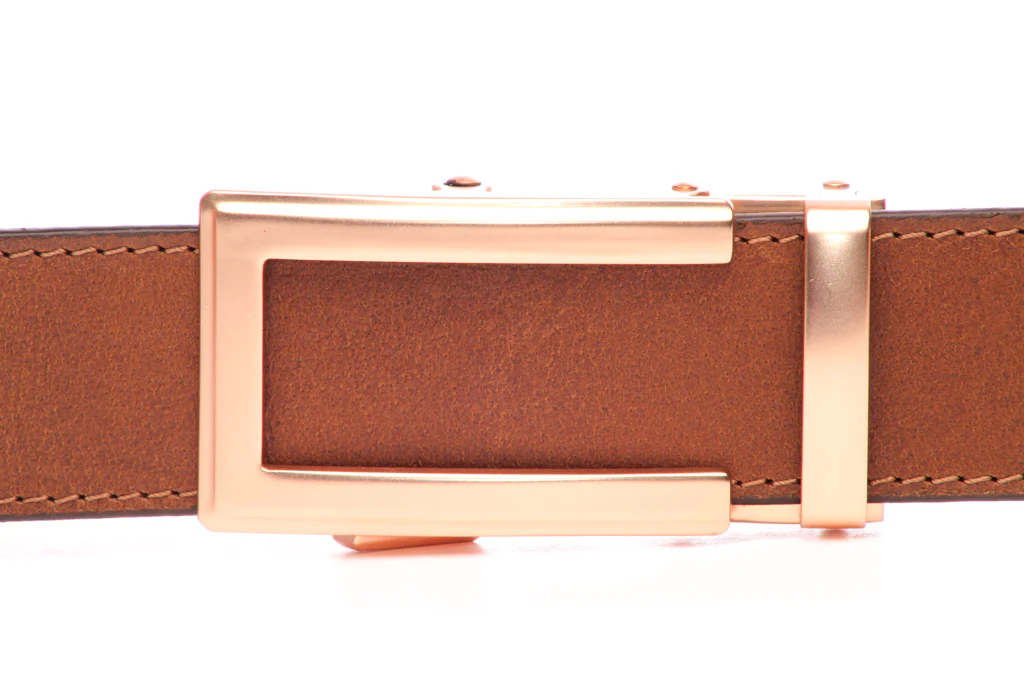 1.5" Traditional Buckle in Rose Gold - Image 2