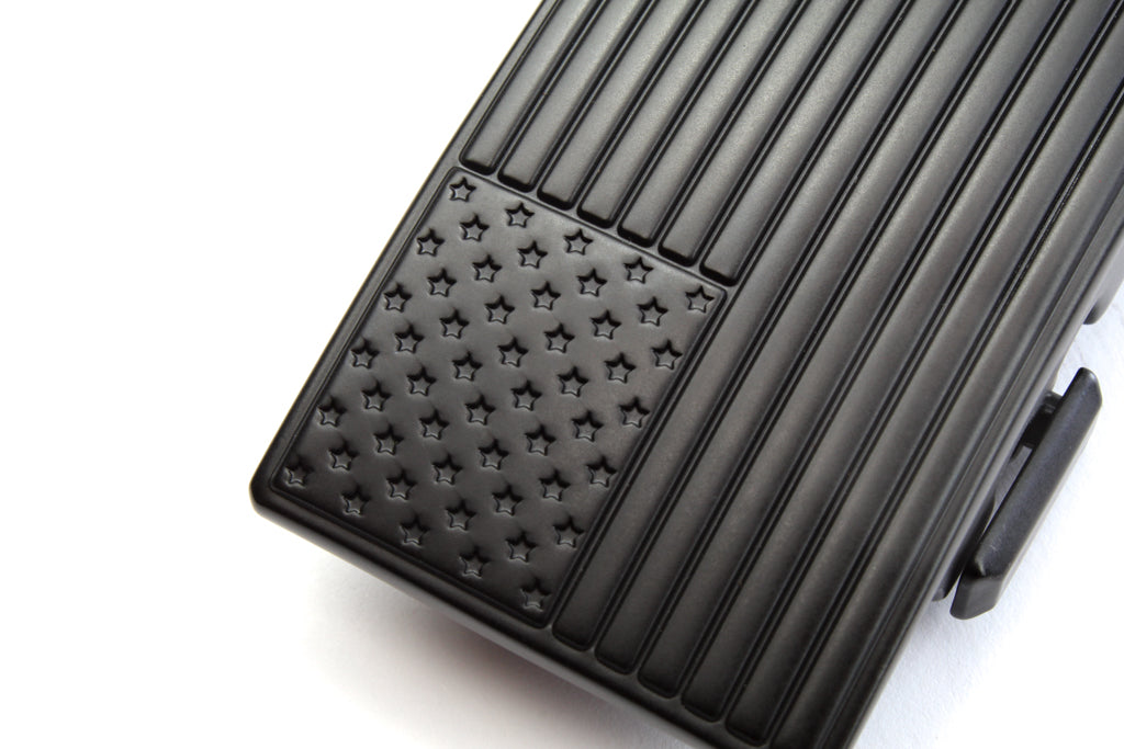 1.5" USA Flag Buckle in Black - Image 3