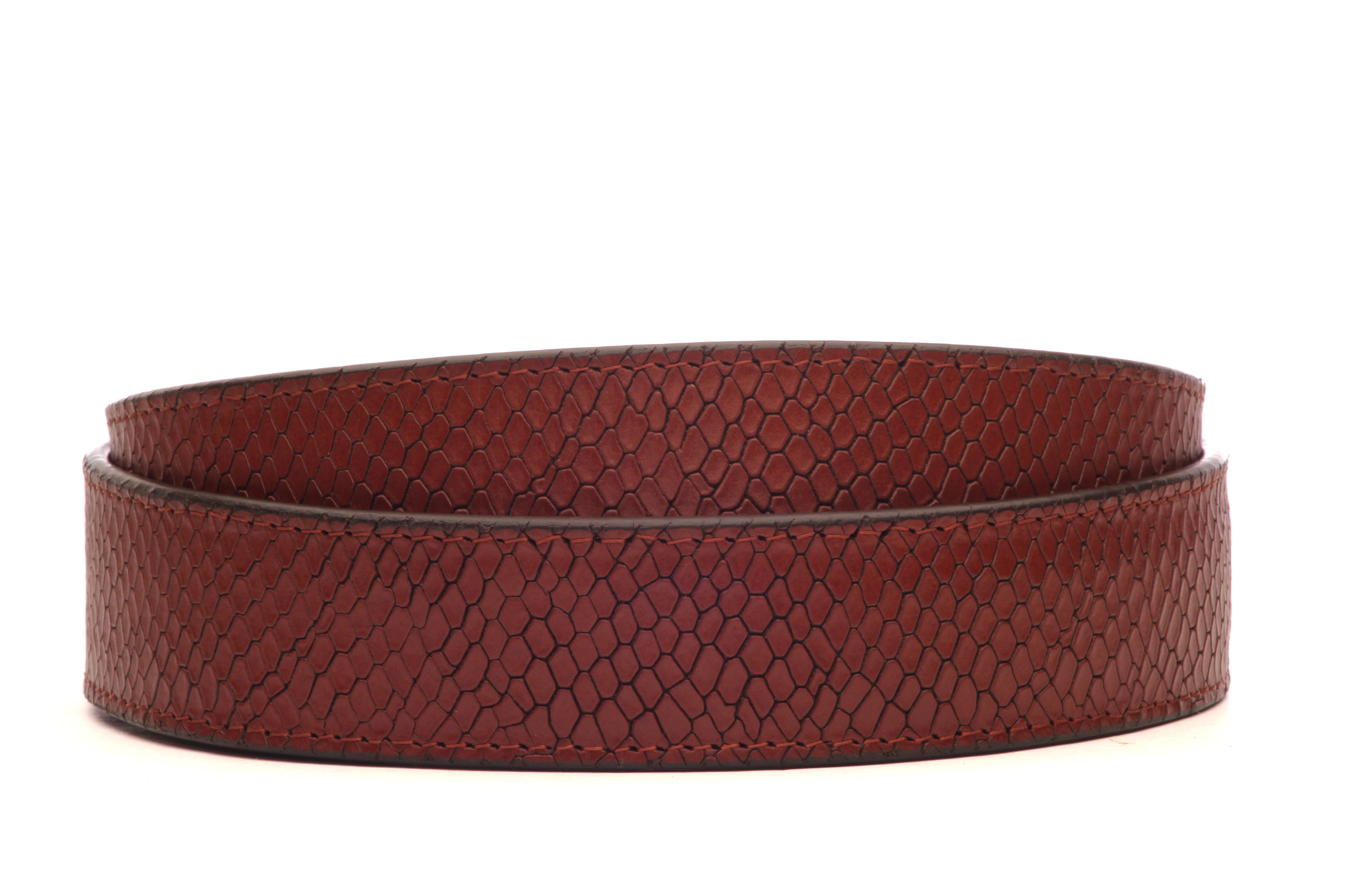 **LIMITED RELEASE** 1.5" Boa -Embossed Buffalo Leather (strap only)